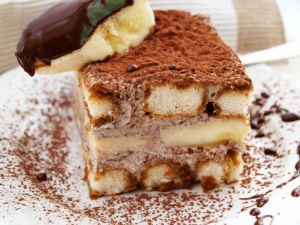 Banánové tiramisu