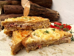 Francouzský sendvič -  Croque-monsieur