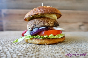 Portobello burger