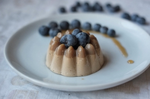 Kávová panna cotta