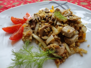 Bulgur se šmakounem